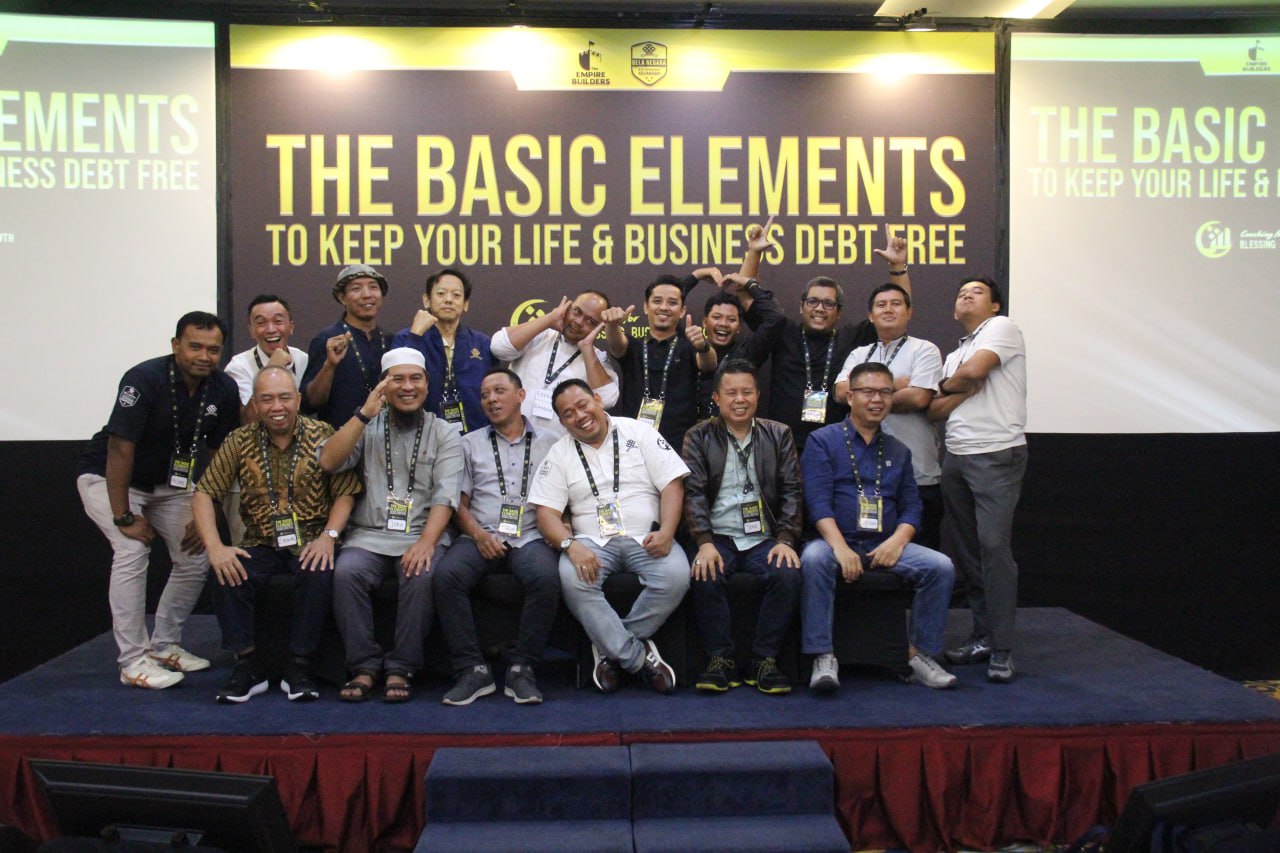 Suasana hari kedua pelatihan The Basic Elements (TBE) bersama MTR Miliarder Club